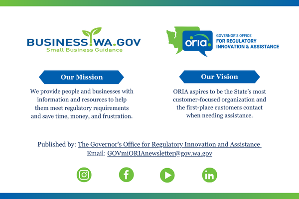 ORIA footer